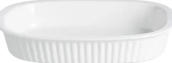 Online Auflaufform Bianco | 22 x 16 x 4 cm | 520 ml | weiss Auflaufform