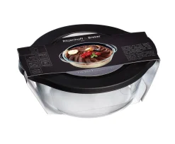 Discount Auflaufform Cucina | 23 x 19 x 8 cm | 1,45 Liter | mit Deckel Auflaufform