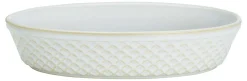 Clearance Auflaufform Kiruna | 28 x 18,5 x 6 cm | 1,4 Liter | weiss Auflaufform
