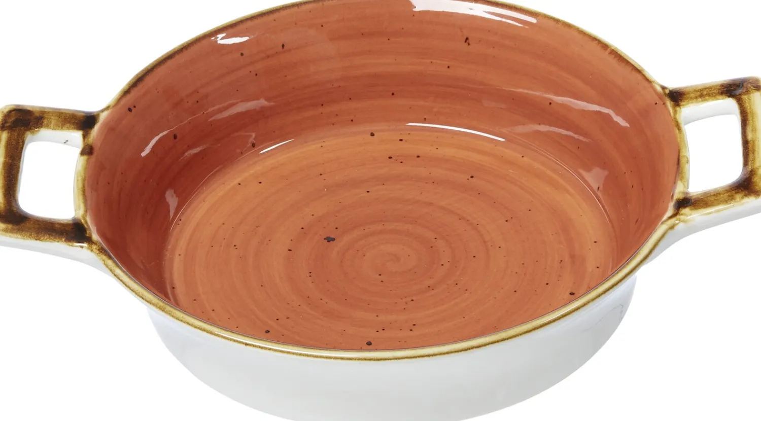 Online Auflaufform Romo | 25,5 x 20 x 5 cm | 800 ml | terra | mit Henkel Auflaufform