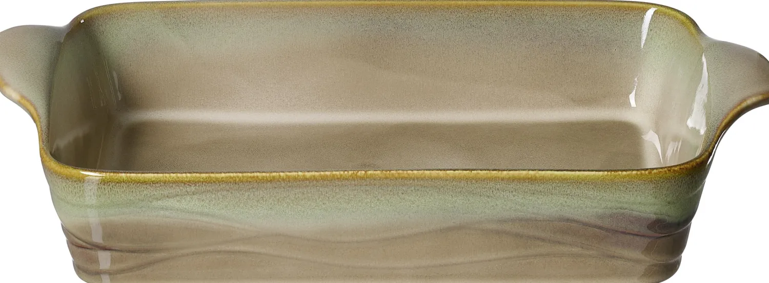 Auflaufform Tortosa | 37 x 22 x 8 cm | braun | rechteckig Auflaufform
