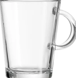 Hot Becher Arco | 380 ml | mit Henkel Glas