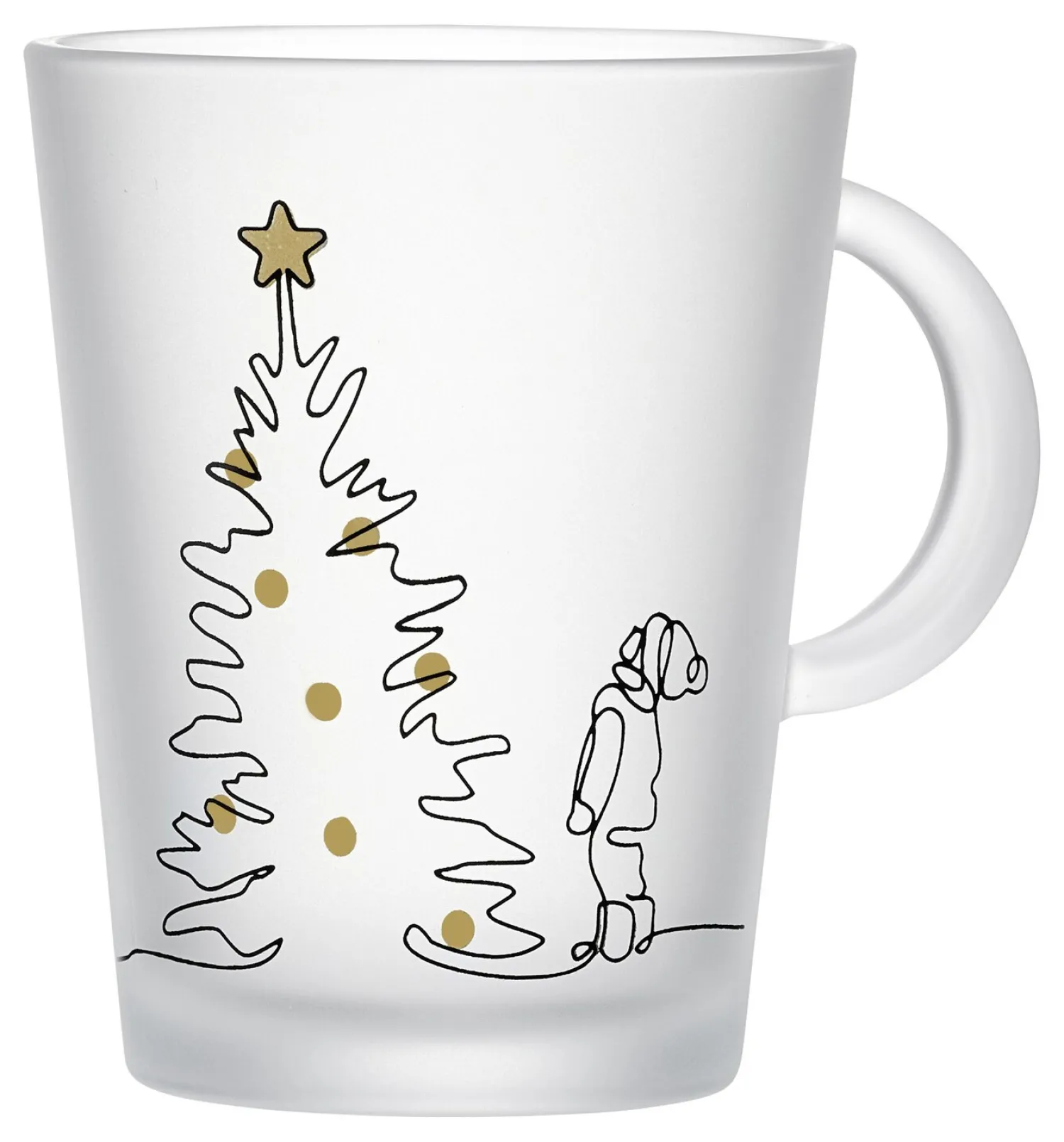 Sale Becher Lichterglanz | 380 ml | weiss Becher