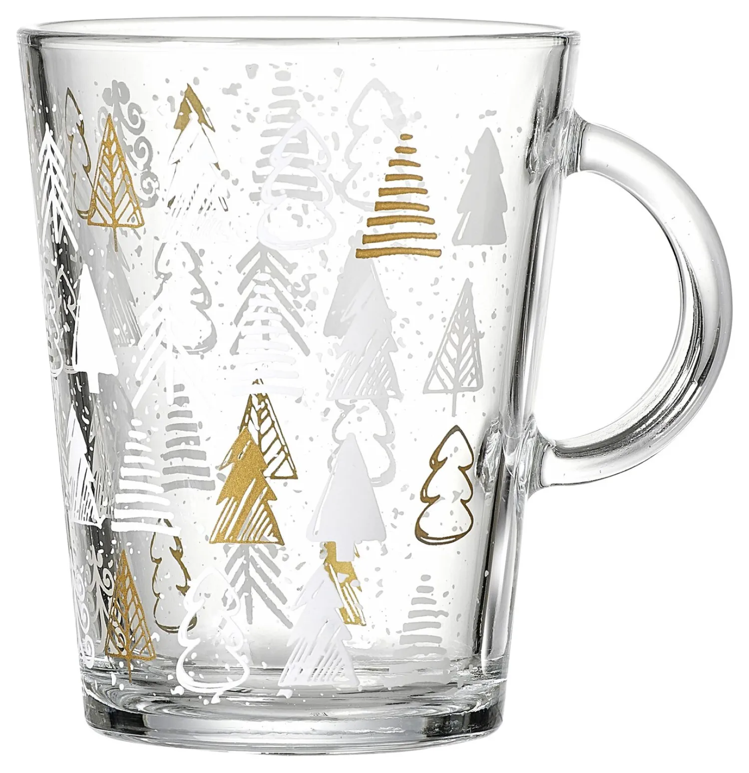 Clearance Becher Winter Tree | 380 ml | gold Becher