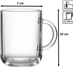 Discount Becher-Set Marco | 6-teilig | 330 ml Gläser-Set