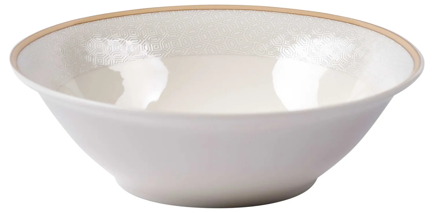 Outlet Beilagenschale Geo | 14 x 14 x 4 cm | weiss Schale