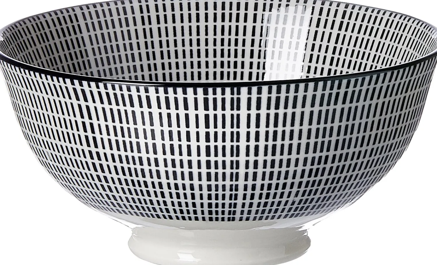 Online Beilagenschale Takeo Stripes | 12 x 12 x 6 cm | schwarz Schale