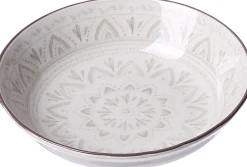 Discount Beilagenschale Valencia Dekor | 14 x 14 x 3 cm | weiss Schale