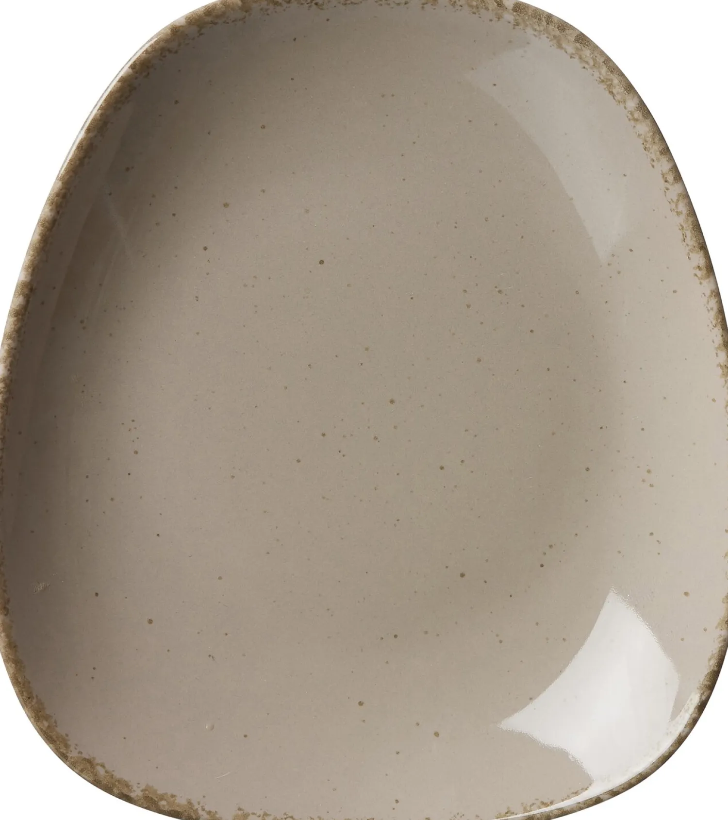 New Beilagenteller Casa | 19 x 16,5 cm | grau | oval Teller