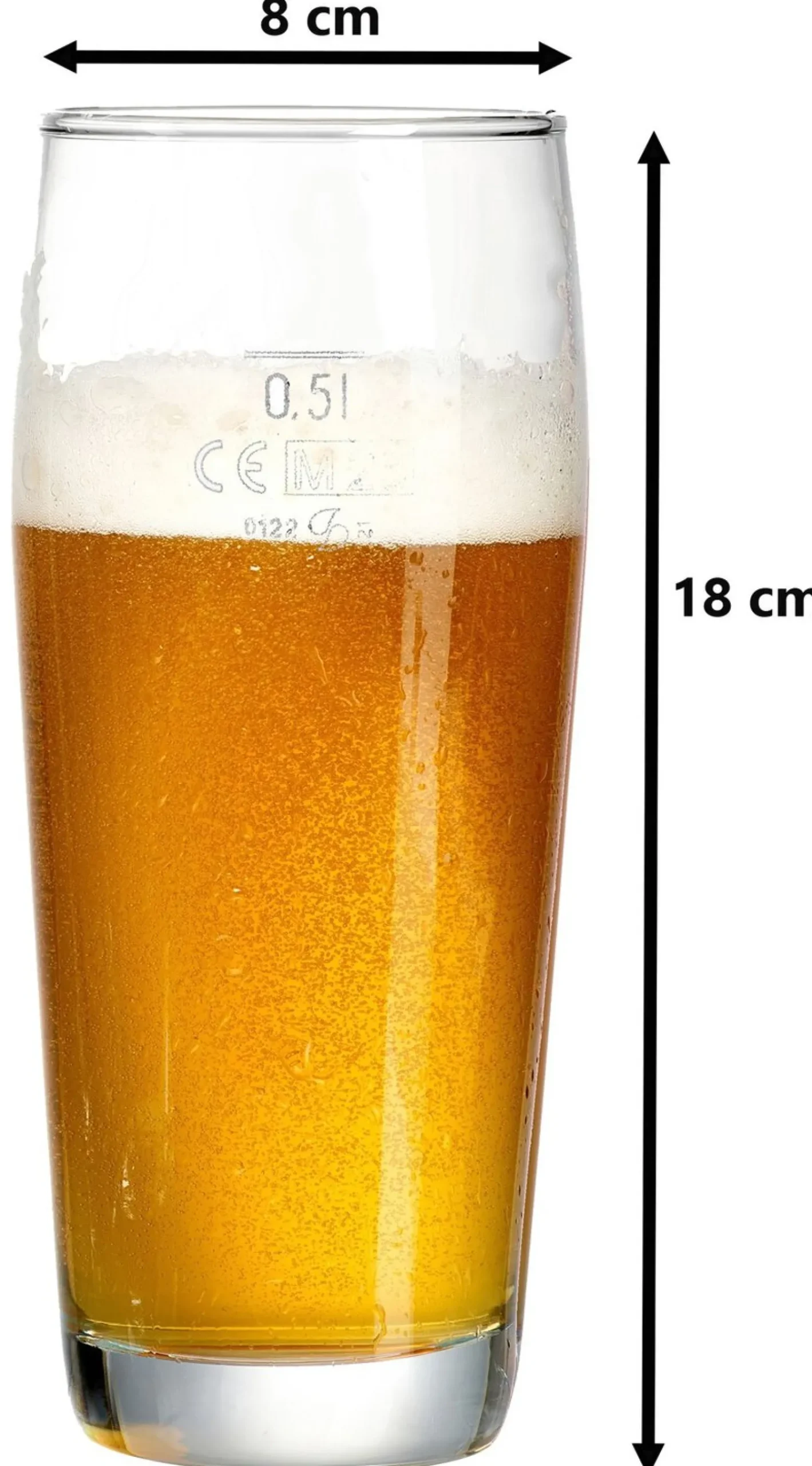 Online Bierglas Willibecher | 500 ml | geeicht Glas