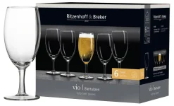 Hot Biergläser-Set Vio | 6-teilig | 380 ml Gläser-Set