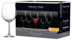 Discount Burgundergläser-Set Vio | 6-teilig | 570 ml Gläser-Set