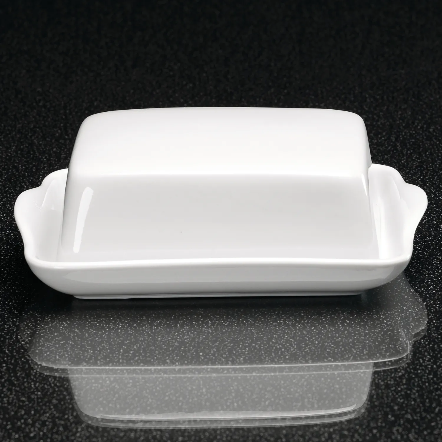 New Butterdose Bianco | 16,5 x 12,5 x 5,5 cm | weiss Dose