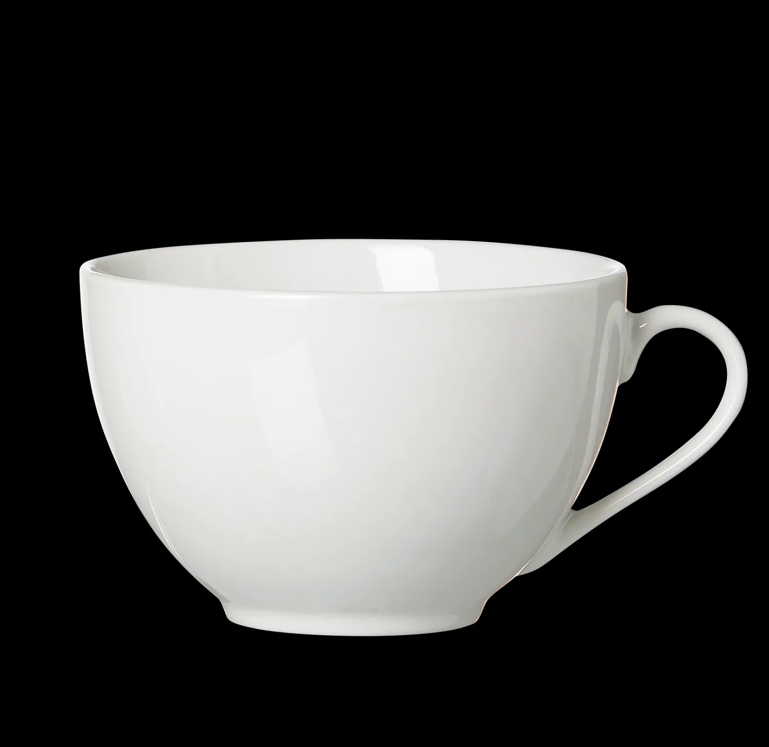 Clearance Cafe au Lait Tasse Bianco | 430 ml | weiss Obertasse