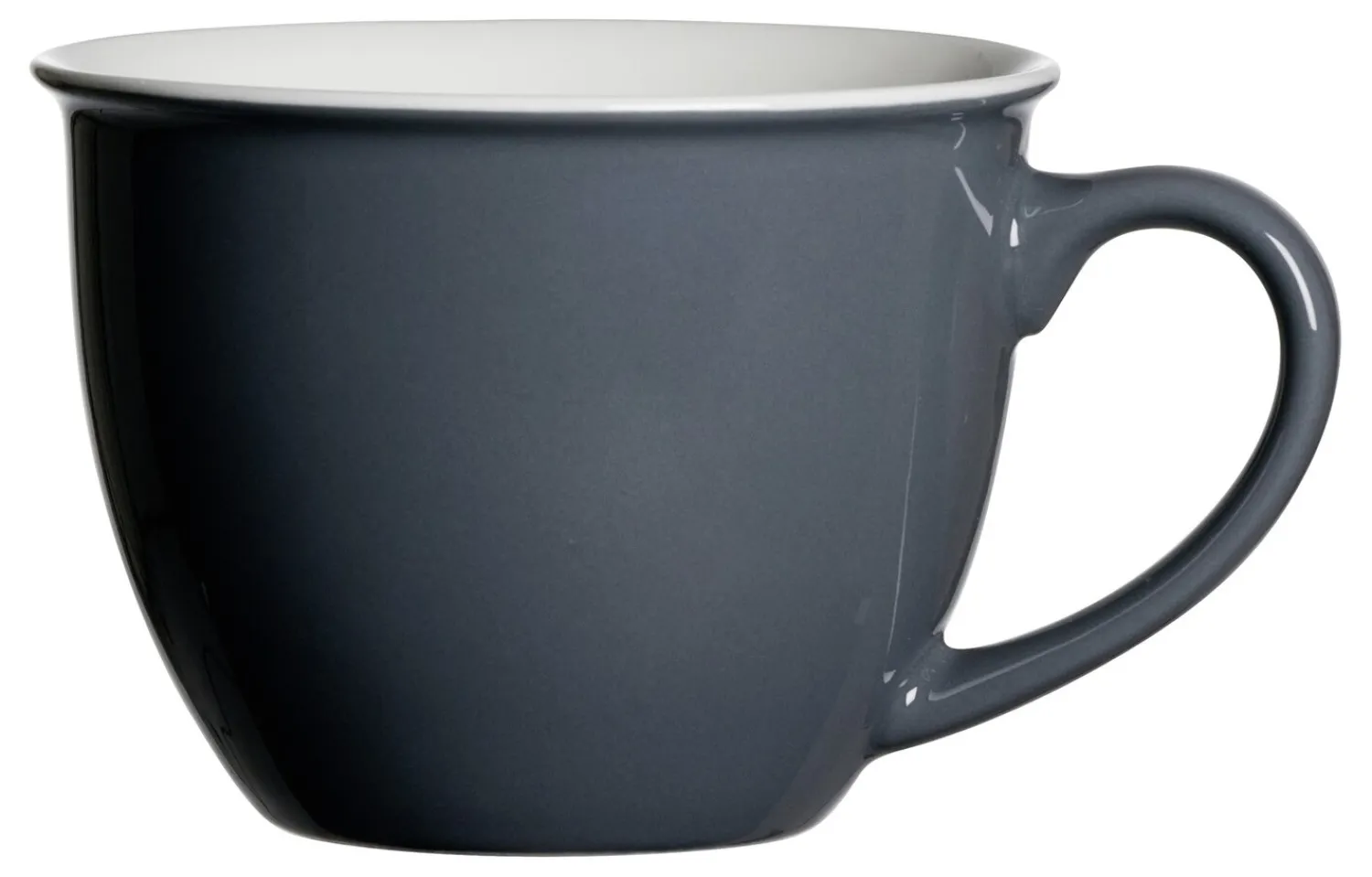Clearance Cafe au Lait Tasse Doppio | 420 ml | anthrazit Obertasse