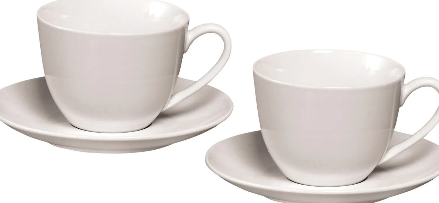 Best Cappuccino-Set Bianco | 4-teilig | 300 ml | weiss Set