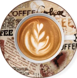 Online Cappuccino-Set Crema | 4-teilig | 220 ml | beige Set