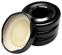 Best Deckel-Set Mara | 4-teilig | 43 mm | schwarz Deckel