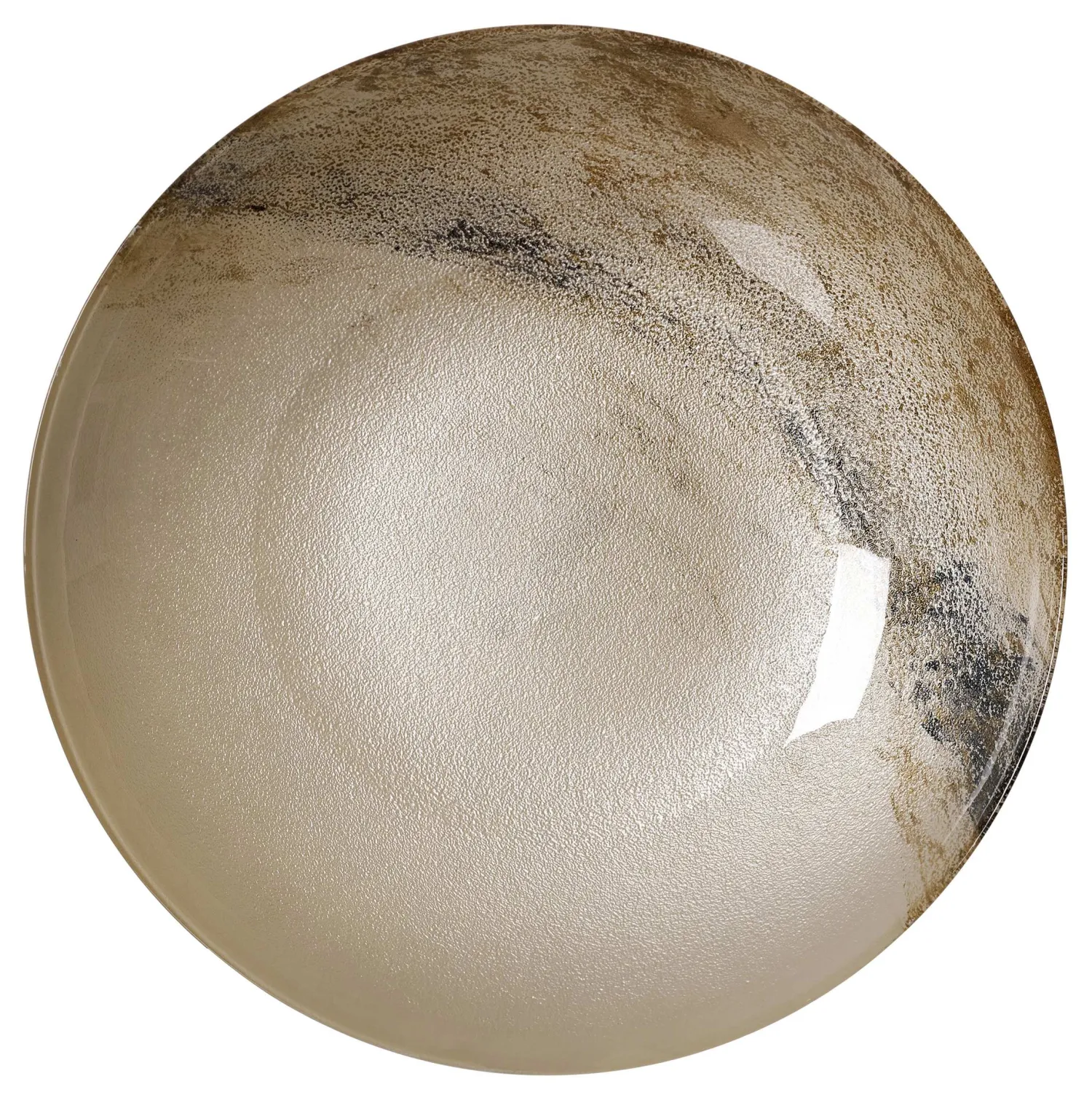 Clearance Dekoschale Arezzo | 40 x 40 x 7 cm | braun Schale