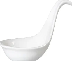 Outlet Dipschale Gusto | 9,5 x 6 x 7 cm | weiss | mit Löffel Schale