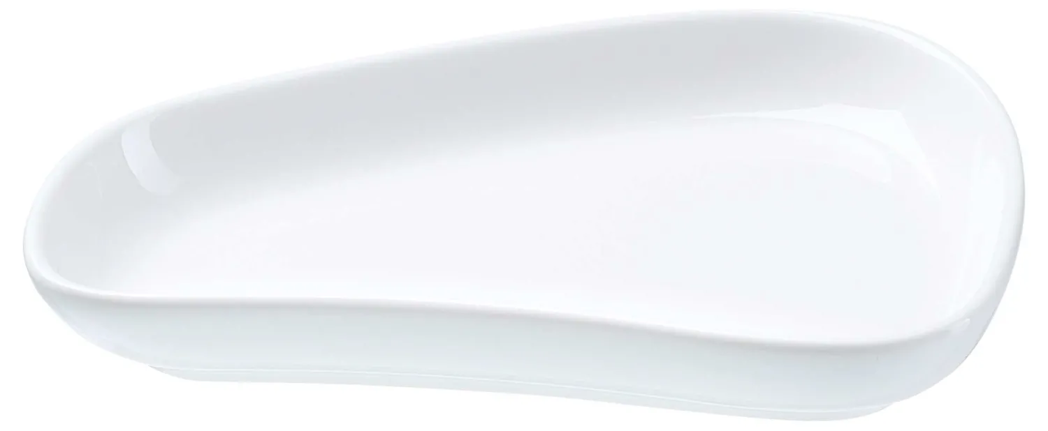 Outlet Dipschale Gusto | 12,5 x 8,5 x 1,5 cm | weiss | Nierenform Schale