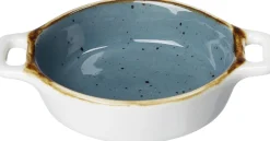 Outlet Dipschale Romo | 10 x 7 x 2 cm | petrol | mit Henkel Schale