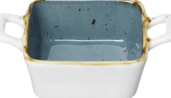 Clearance Dipschale Romo | 11 x 8 x 3,5 cm | petrol | mit Henkel Schale