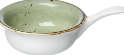 Discount Dipschale Romo | 13 x 9 x 4 cm | grün | Pfännchen Schale