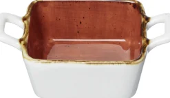 Sale Dipschale Romo | 11 x 8 x 3,5 cm | terra | mit Henkel Schale