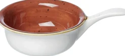 Outlet Dipschale Romo | 13 x 9 x 4 cm | terra | Pfännchen Schale