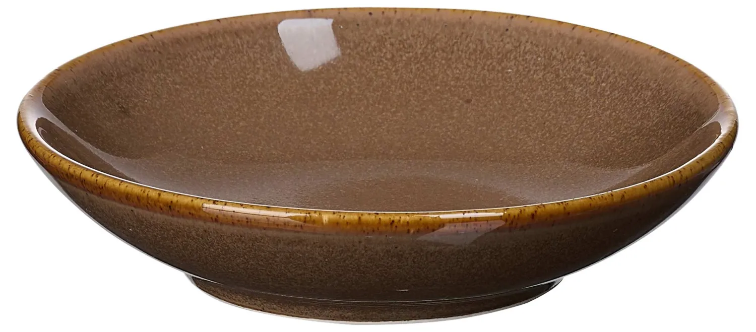 Discount Dipschale Sahara | 10 x 10 x 2 cm | dunkelbraun Schale