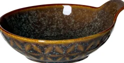 Best Dipschale Troms | 11 x 10 x 4 cm | terra | mit Griff Schale