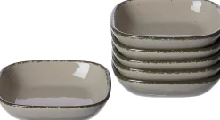 Online Dipschalen-Set Casa | 6-teilig | 10 x 10 cm | grau Schale