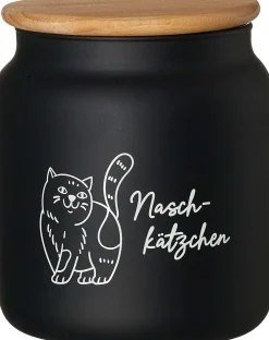 New Dose Naschkätzchen | 1,1 Liter | schwarz Dose