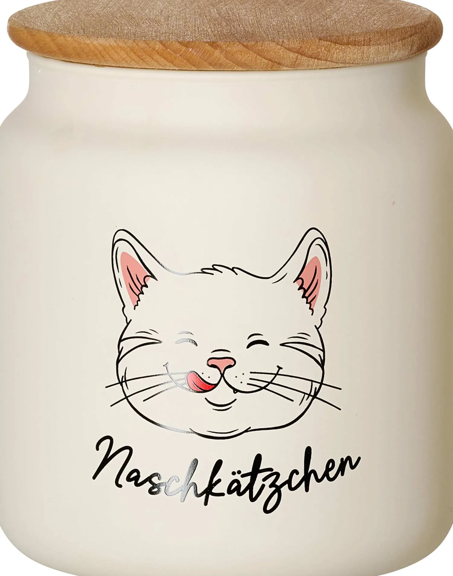 Hot Dose Naschkätzchen | 1,1 Liter | weiss Dose