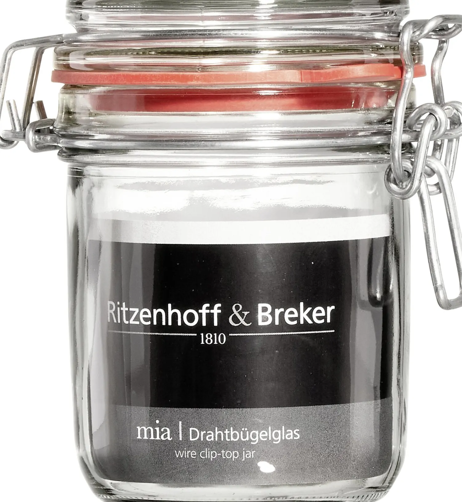 Drahtbügelglas Mia | 530 ml Vorratsglas