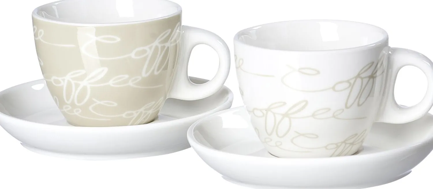 New Espresso-Set Cornello | 4-teilig | 80 ml | creme Set