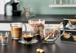 Clearance Espresso-Set Milano | 4-teilig | 95 ml | braun Set