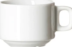 Hot Espressotasse Bianco | 85 ml | weiss | stapelbar Obertasse
