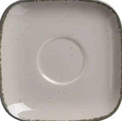 Online Espressountertasse Casa | 10 cm | grau | quadratisch Untertasse