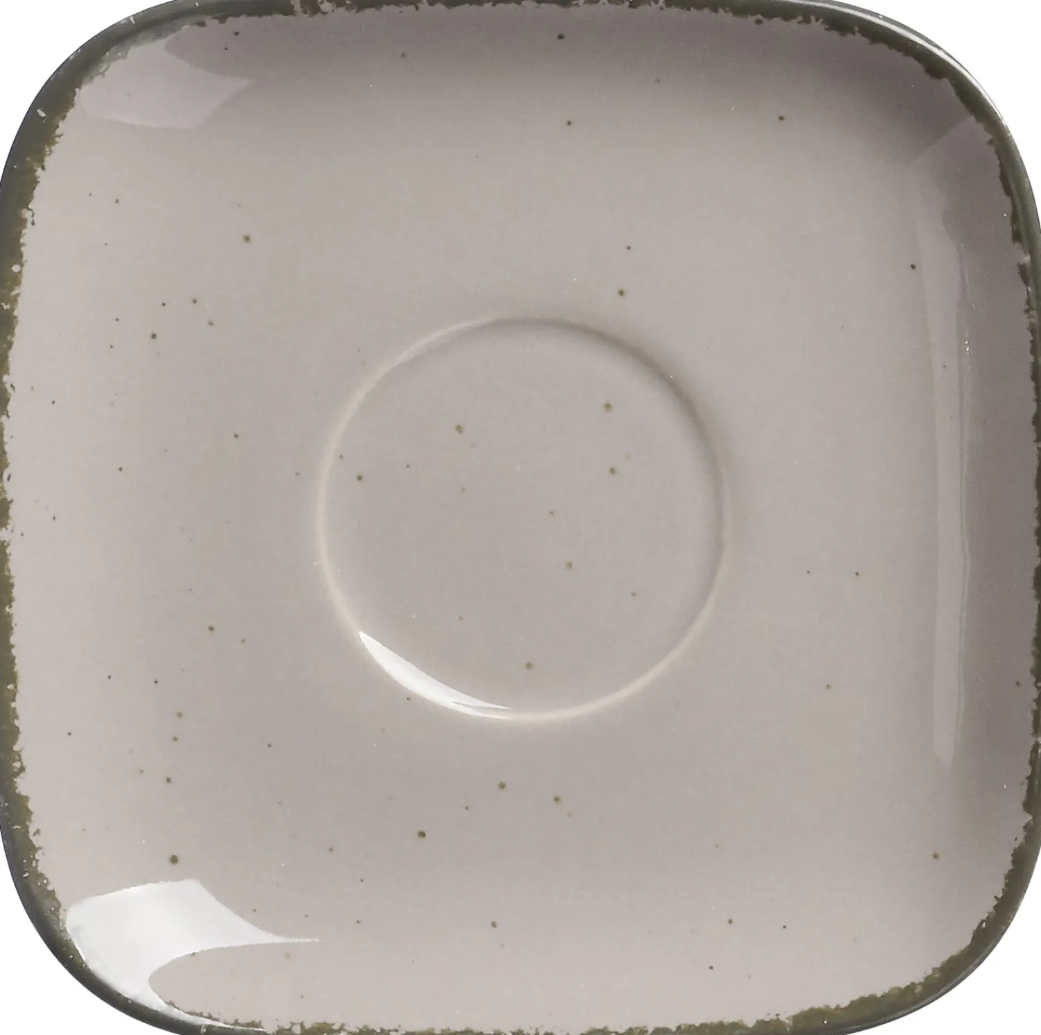 Online Espressountertasse Casa | 10 cm | grau | quadratisch Untertasse