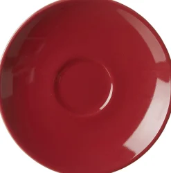 Clearance Espressountertasse Doppio | 12 cm | rot Untertasse