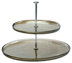 Sale Etagère Luzia | 28 x 28 x 22 cm | braun | 2-stufig Etagère