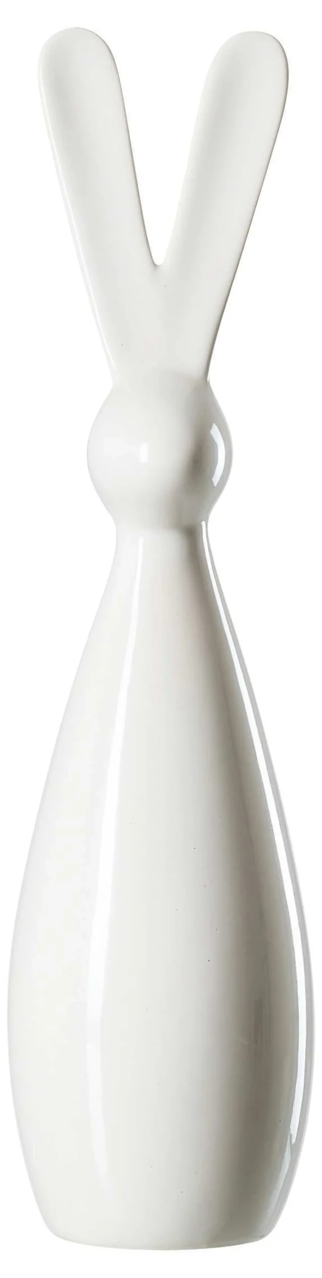 Figur Hase | 36 cm | weiss Dekofigur