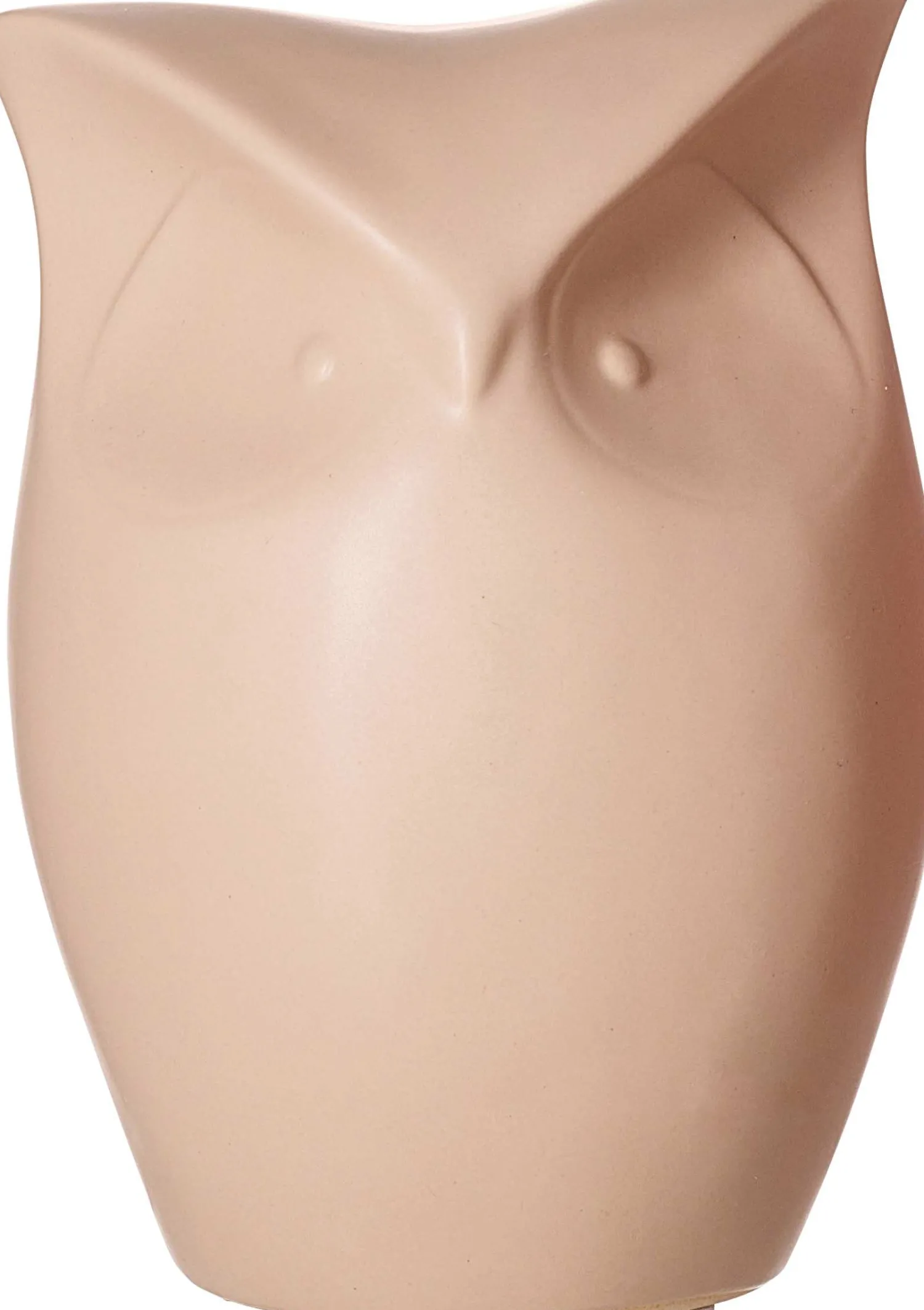Best Figur Tiere Eule | 12,5 x 11,5 x 11,5 cm | creme Dekofigur