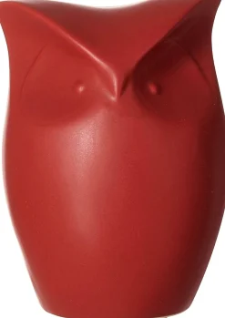 New Figur Tiere Eule | 12,5 x 11,5 x 11,5 cm | terra Dekofigur