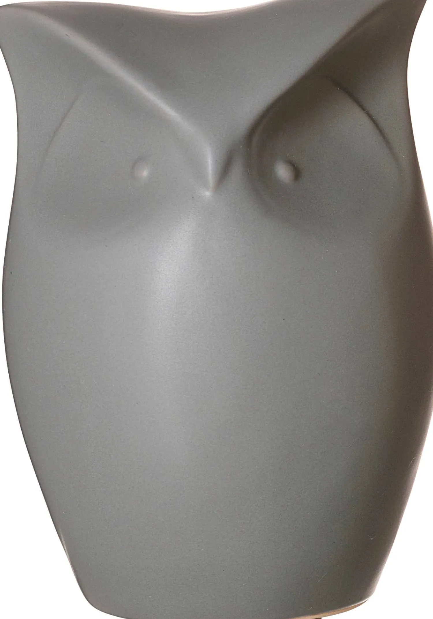 Best Figur Tiere Eule | 12,5 x 11,5 x 11,5 cm | grau Dekofigur
