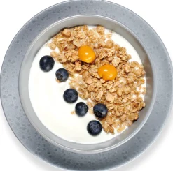 Online Frühstücksservice Kitwe | 16-teilig | grau Set