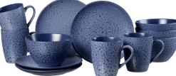 Hot Frühstücksservice Kitwe | 16-teilig | blau Set
