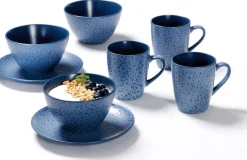 Hot Frühstücksservice Kitwe | 16-teilig | blau Set